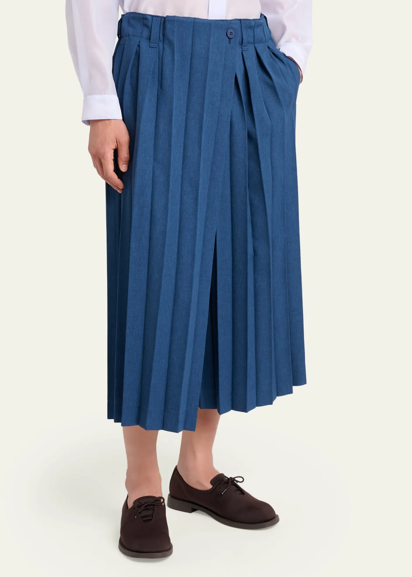 Homme Plisse Issey MiyakeMen's Edge Ensemble Pleated Trousers