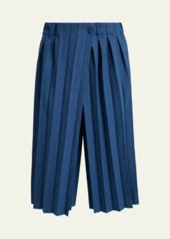 Homme Plisse Issey MiyakeMen's Edge Ensemble Pleated Trousers