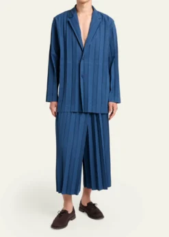 Homme Plisse Issey MiyakeMen's Edge Ensemble Pleated Trousers