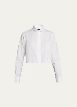 HOMMEGIRLSBoxy Cropped Shirt