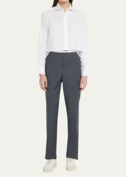 HOMMEGIRLSBoxy Cropped Shirt