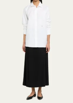 HOMMEGIRLSClassic Button-Up Cotton Shirt