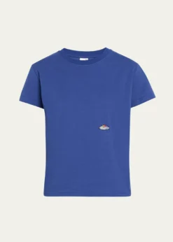 HOMMEGIRLSx Fruit Of The Loom Logo Print Classic Short-Sleeve T-Shirt