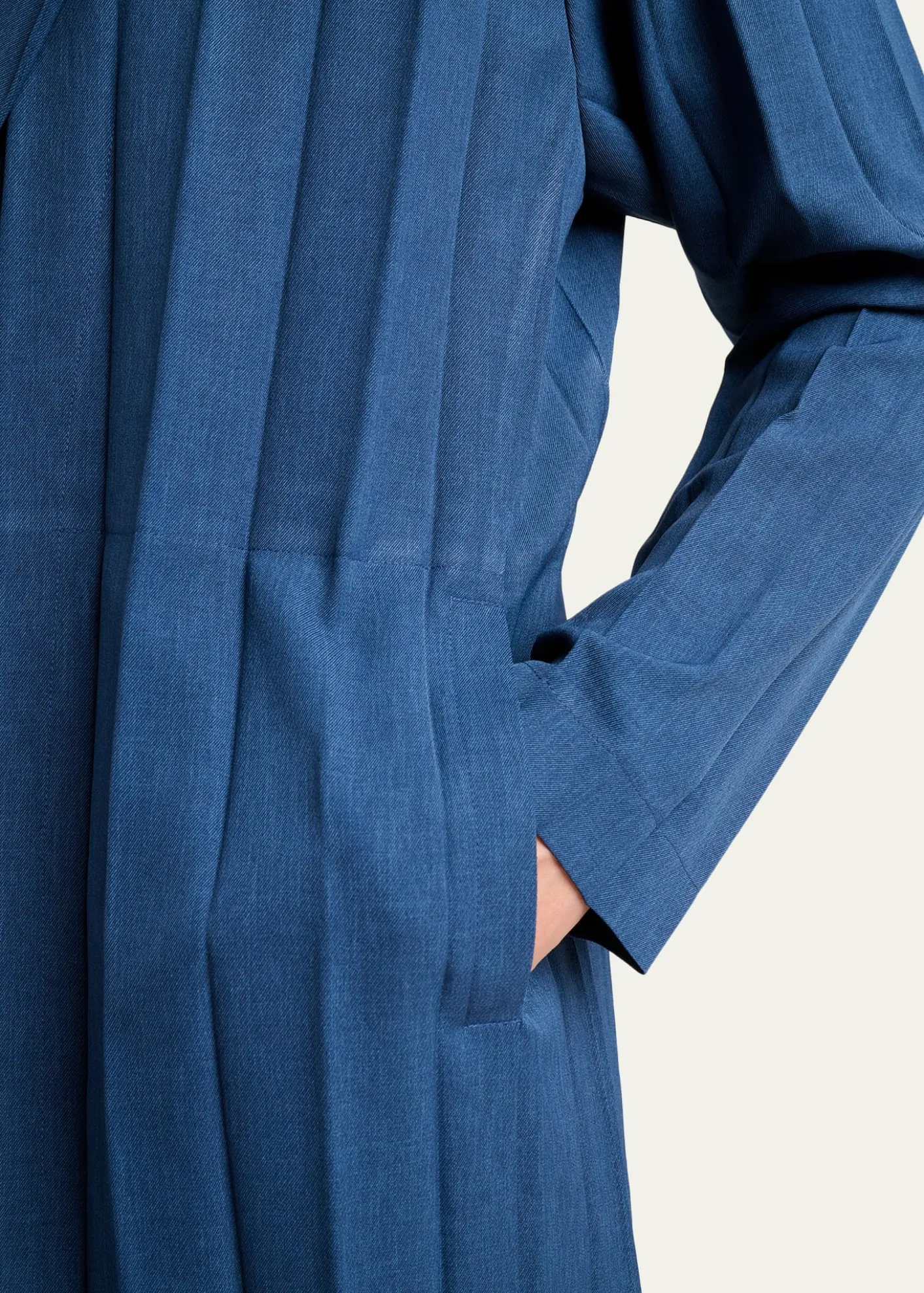 Homme Plisse Issey MiyakeMen's Edge Ensemble Single-Breasted Pleated Jacket