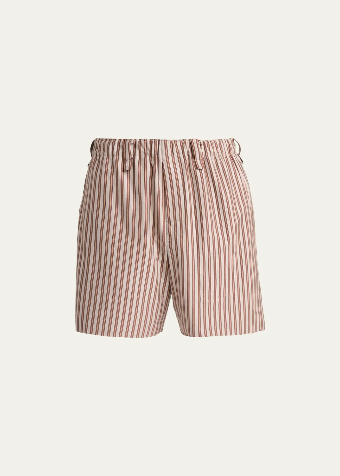 Homme Plisse Issey MiyakeMen's Multi-Stripe Jersey Flat-Front Shorts