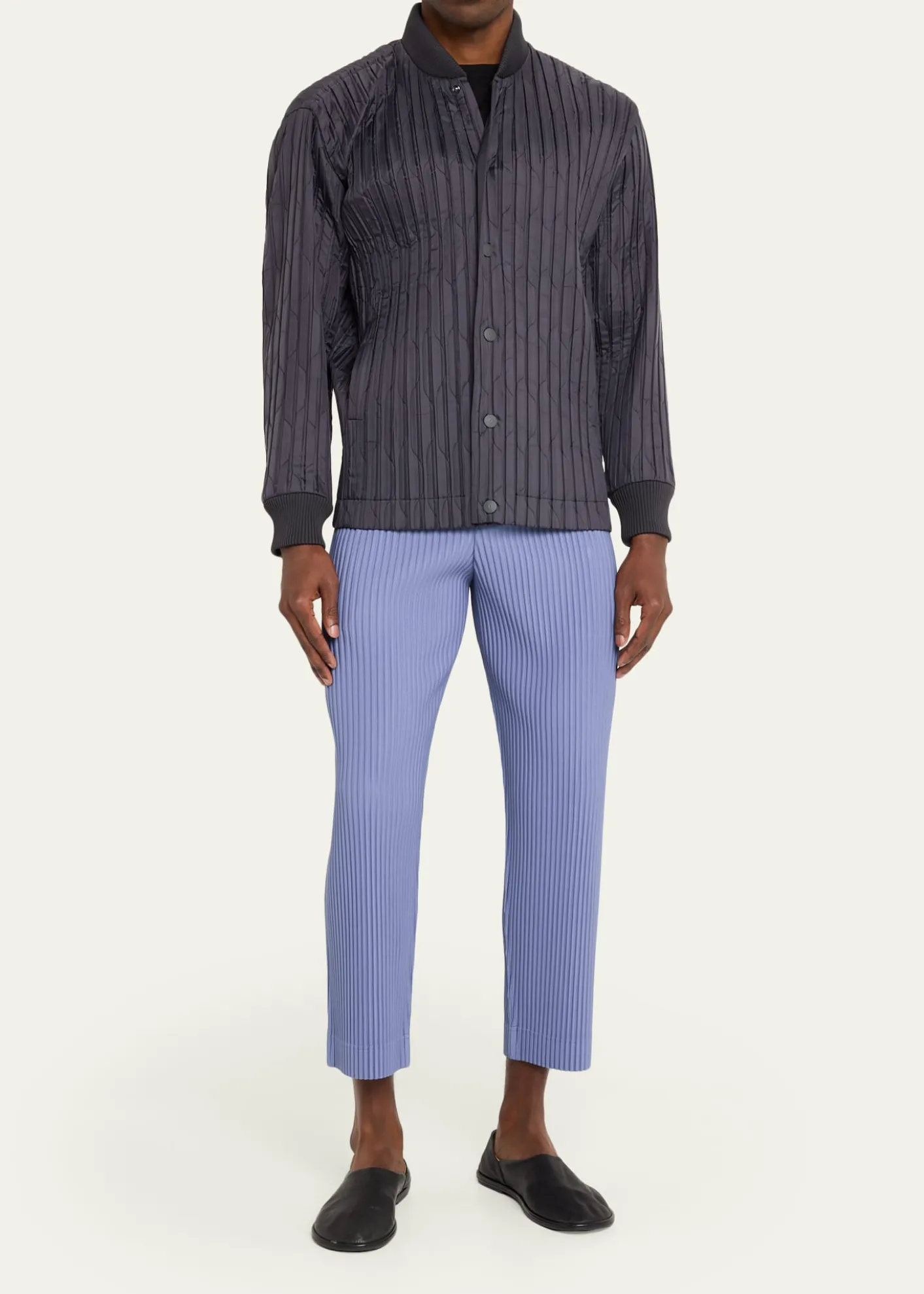 Homme Plisse Issey MiyakeMen's Tailored Pleated Pants