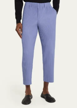 Homme Plisse Issey MiyakeMen's Tailored Pleated Pants