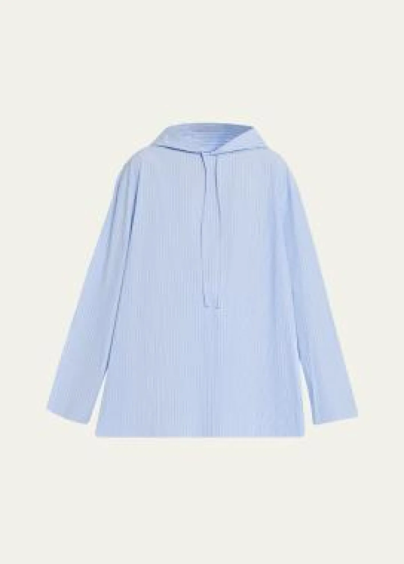 6397Hooded Poplin Shirt