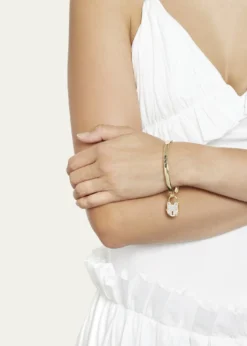 Hoorsenbuhs18K Yellow Gold Tri-Link Bangle Bracelet, 6mm