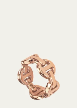 Hoorsenbuhs18K Rose Gold Dame Tri-Link Ring