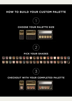 Hourglass CosmeticsCurator Three-Pan Palette