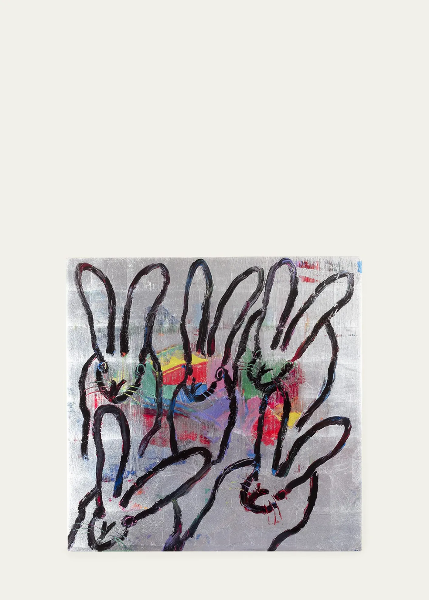 Hunt SlonemColor Burst Bunnies Placemat