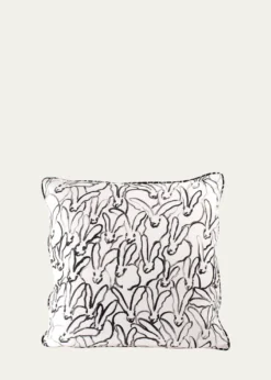 Hunt SlonemRabbit Run Pillow, 22"
