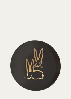 Hunt SlonemRoyal Rabbit Gold Leaf and Lacquer Tray