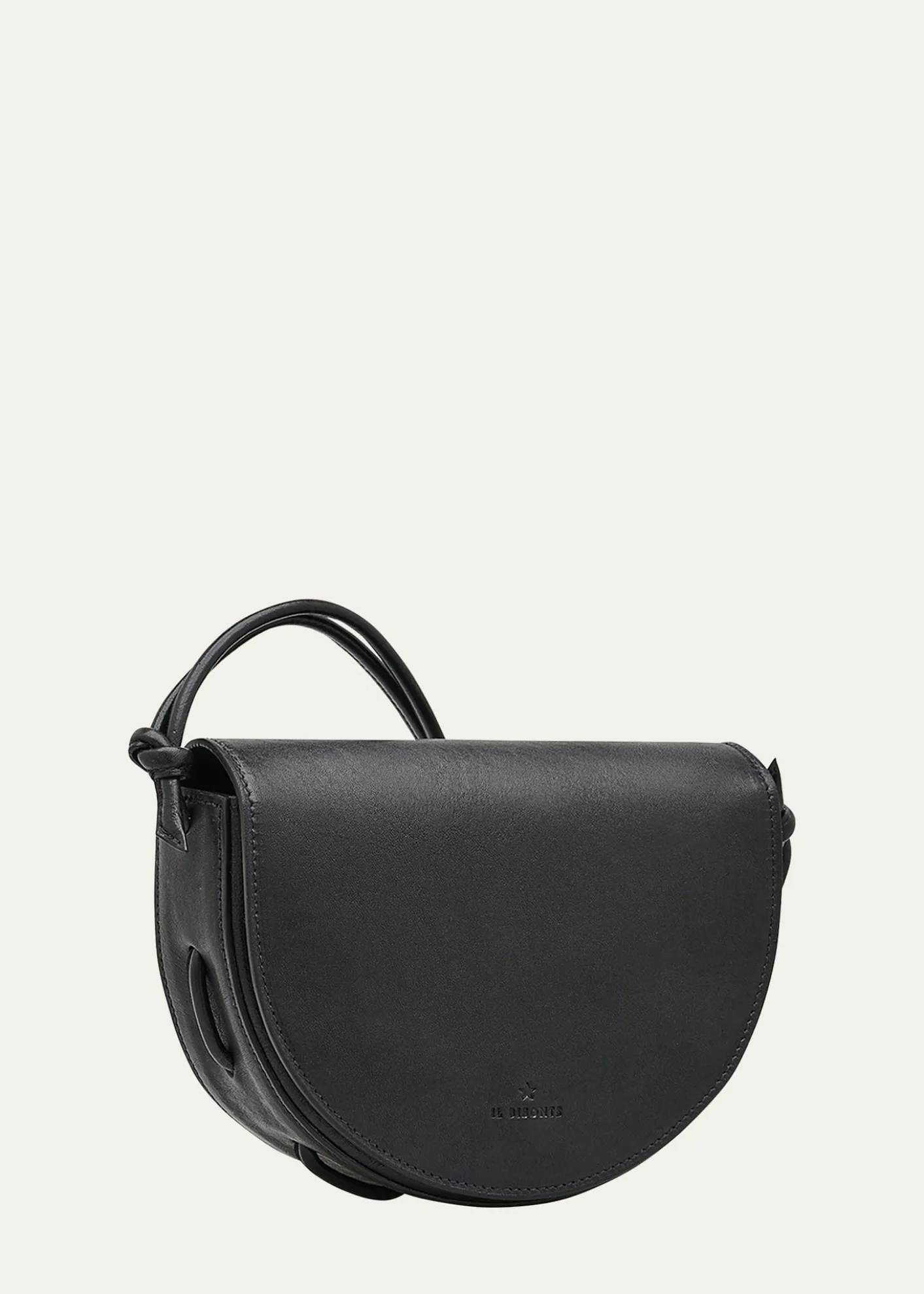 Il BisonteSnodo Flap Leather Crossbody Bag