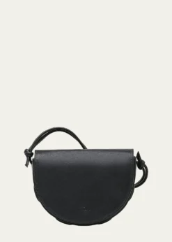 Il BisonteSnodo Flap Leather Crossbody Bag