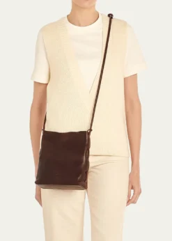 Il BisonteSnodo Knot Leather Shoulder Bag