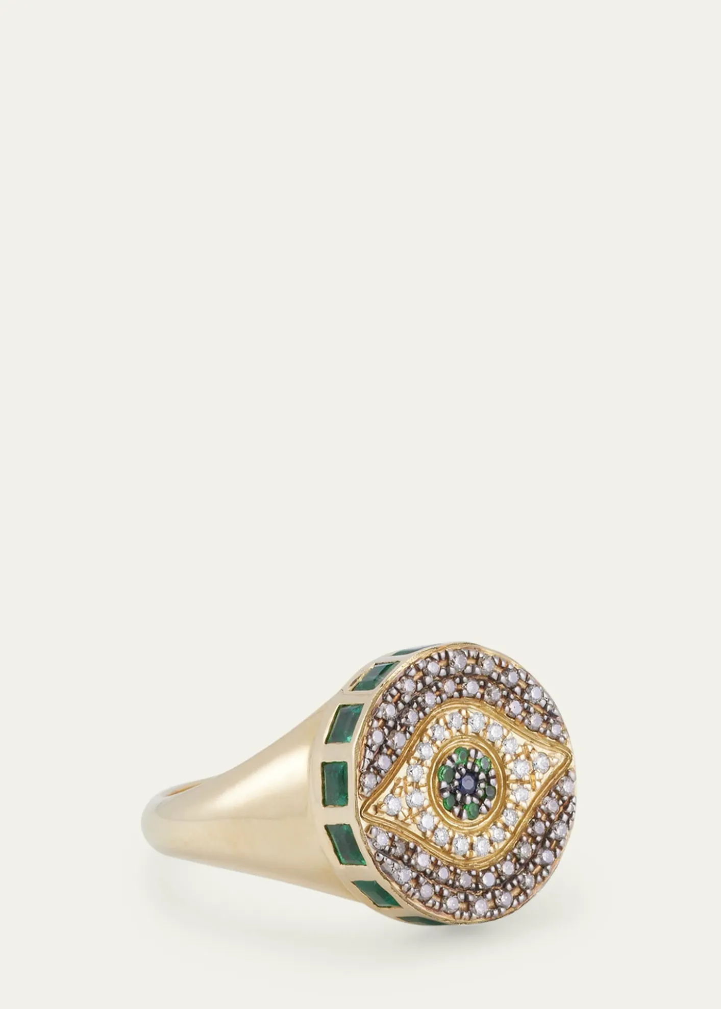 ILEANA MAKRI18K Gold Dawn Multi-Stone Chevalier Ring