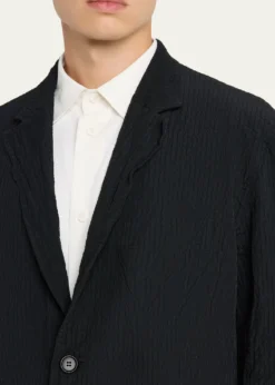 IM MENMen's Polyester Shrink Dye Sport Coat