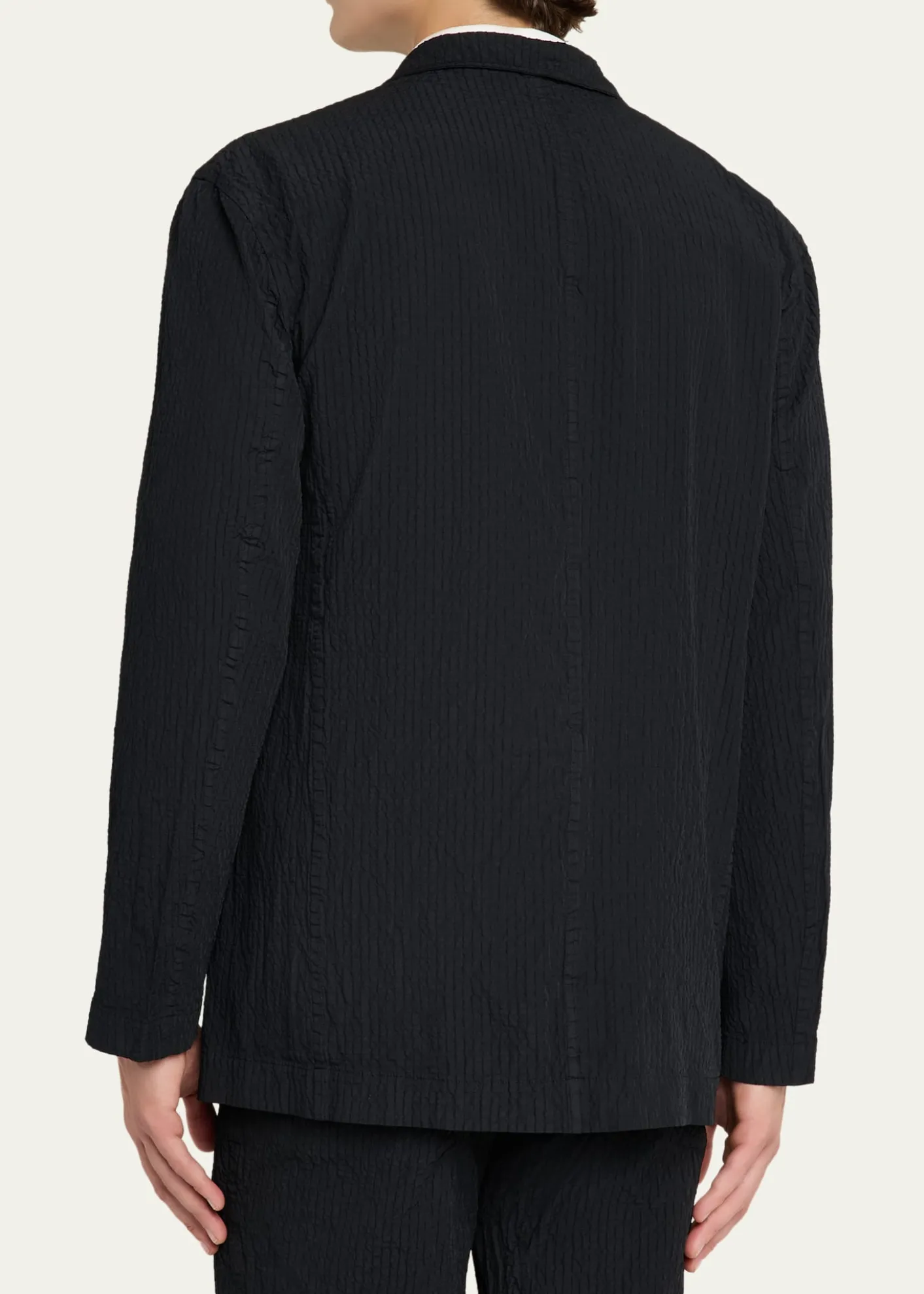 IM MENMen's Polyester Shrink Dye Sport Coat