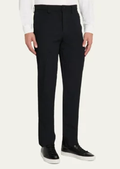 IM MENMen's Shrink Dye Flat-Front Pants