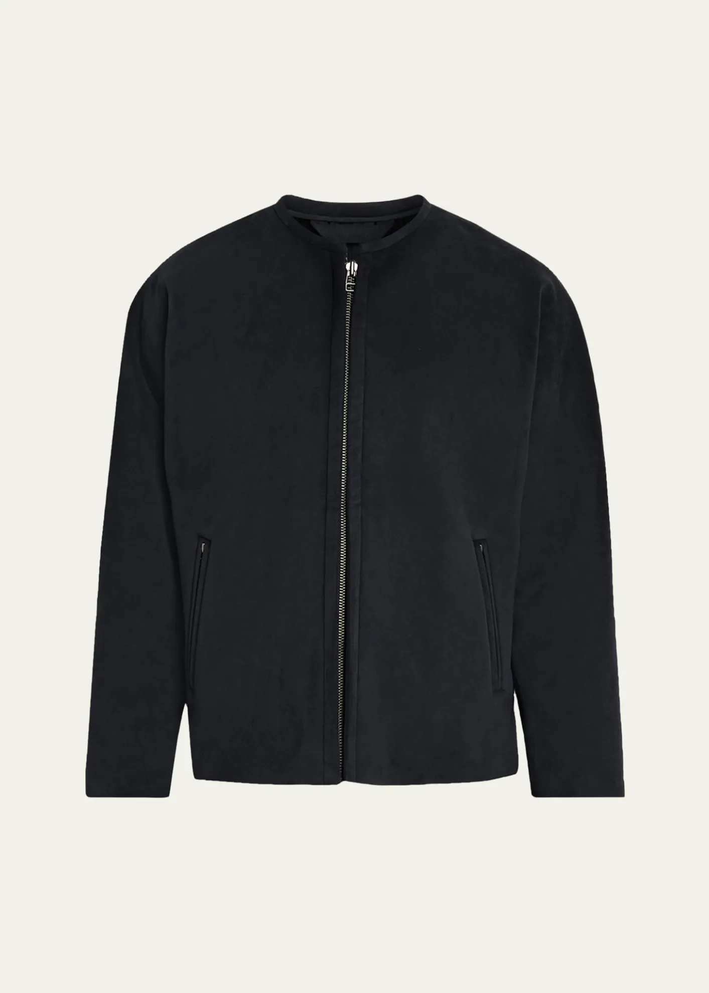 IM MENMen's Ultra Boa Faux Suede Full-Zip Blouson