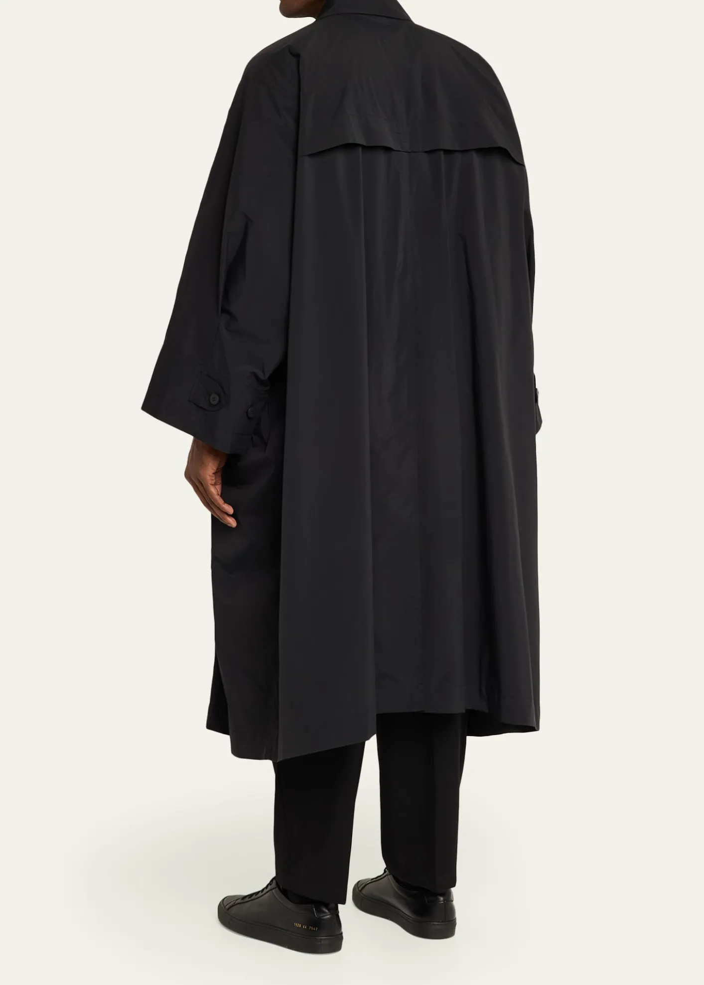 IM MENMen's Wind Oversized Taffeta Coat