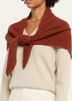 InverniSciarpa Maglia Cashmere Knit Scarf