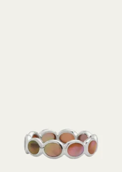 IppolitaAll-Around Tiny Ovals Ring in Sterling Silver