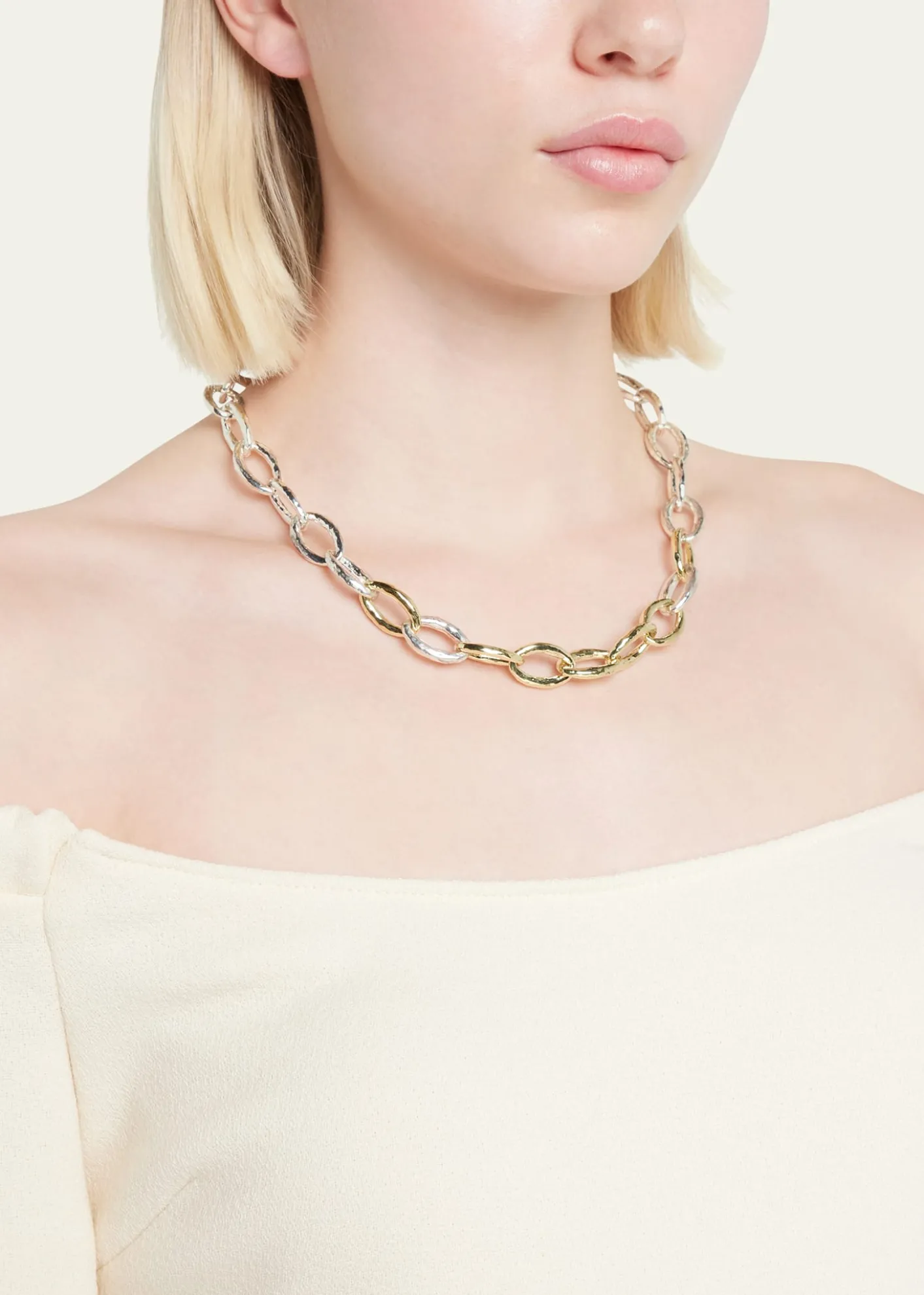 IppolitaBastille Link Chain Necklace in Chimera