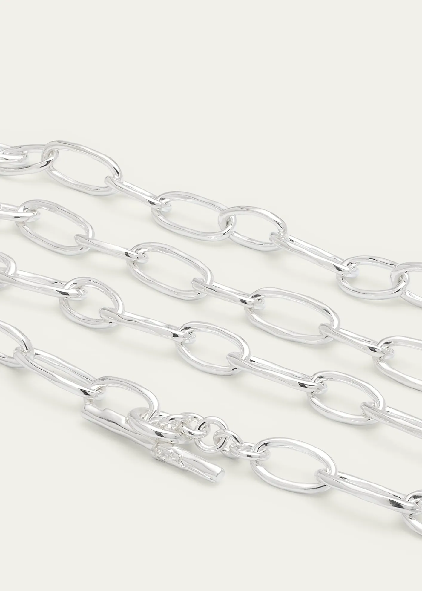 Ippolita925 Classico Faceted Oval Link Necklace