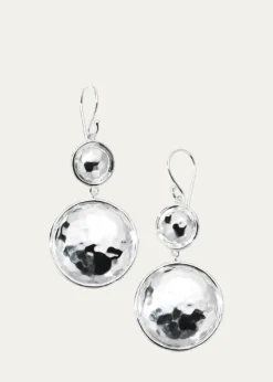 Ippolita925 Classico Medium Hammered Snowman Earrings