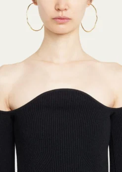 IppolitaClassico Squiggle Hoops in 18K Gold