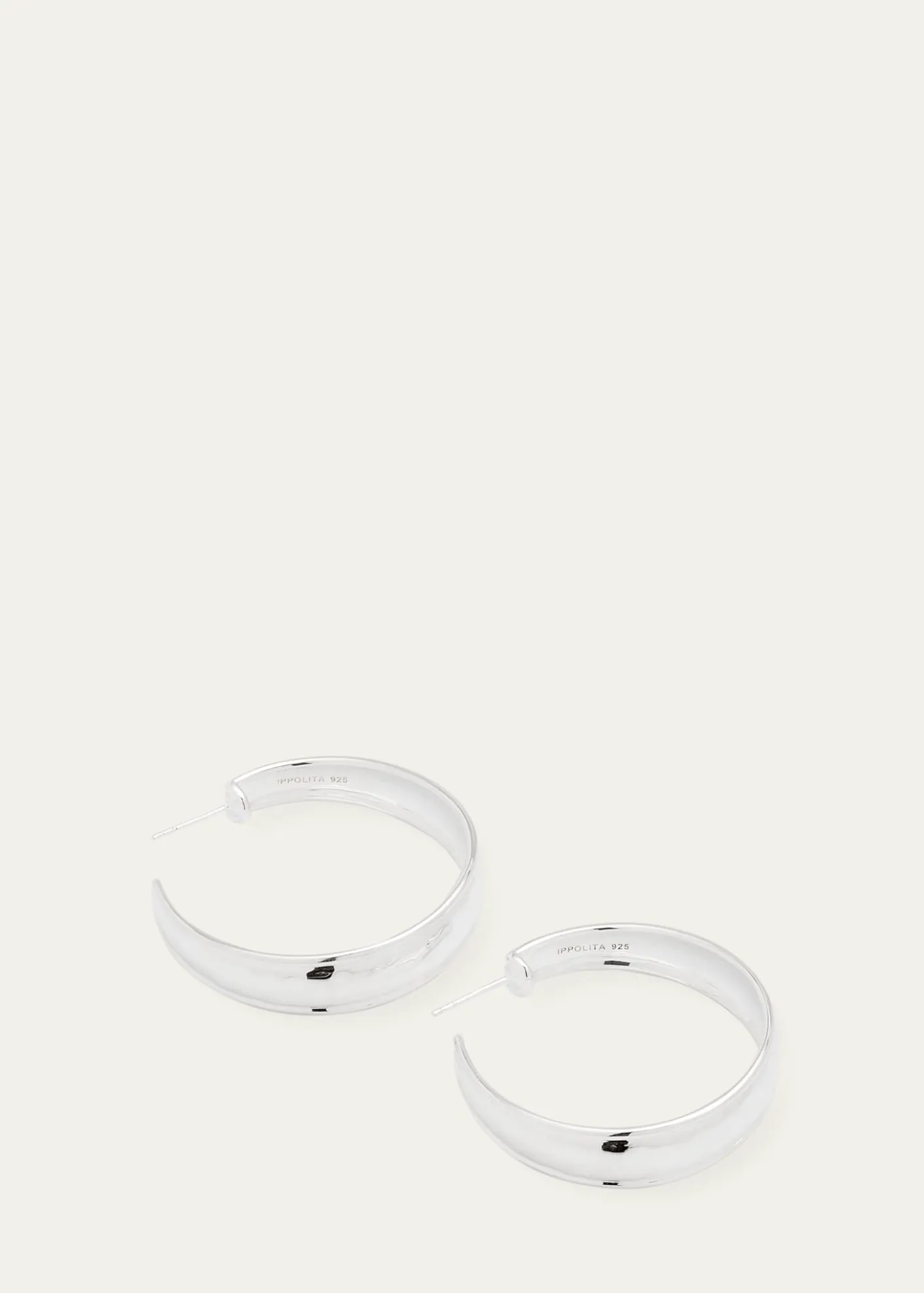 IppolitaGoddess Hoop Earrings in Sterling Silver