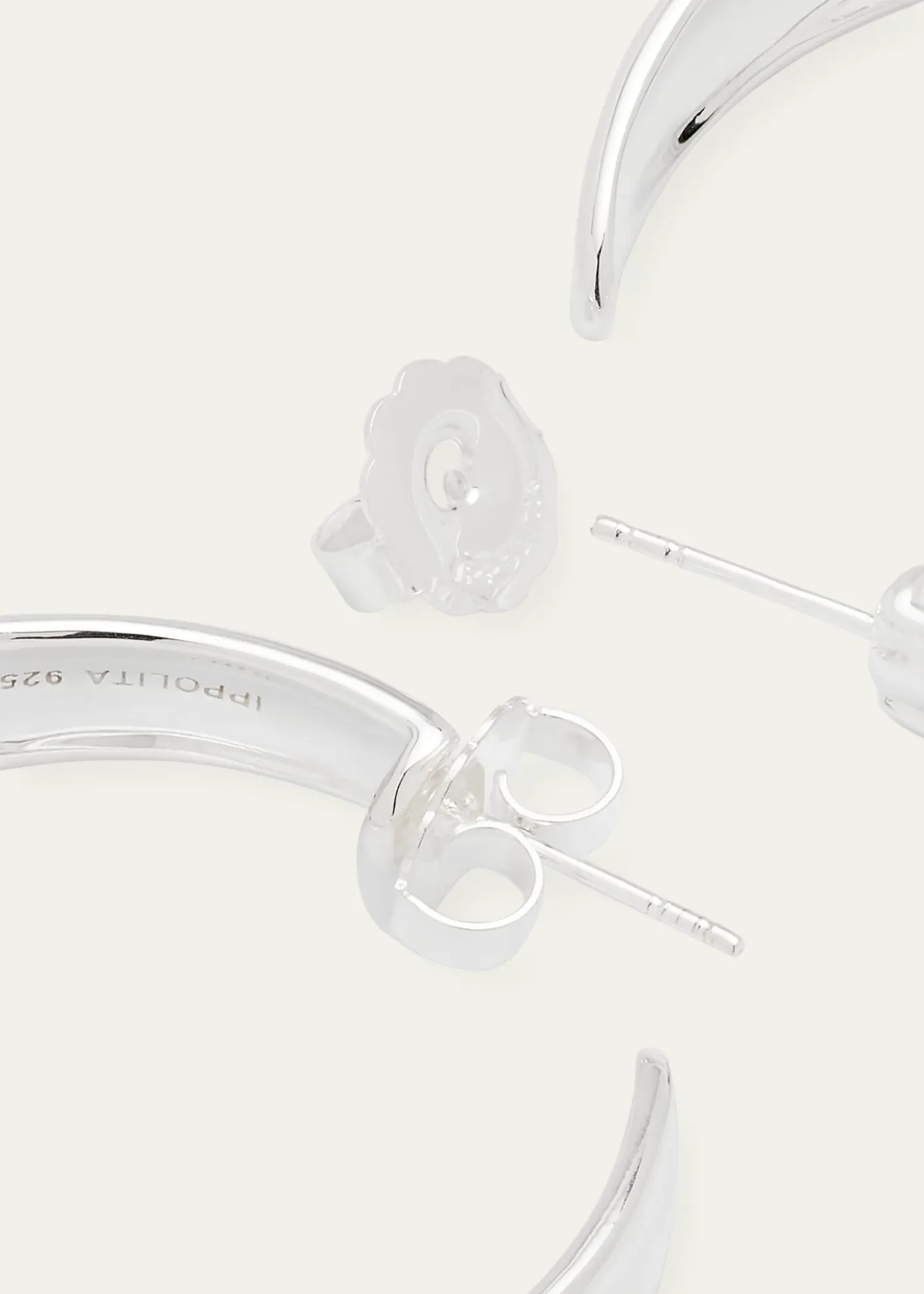 IppolitaGoddess Hoop Earrings in Sterling Silver