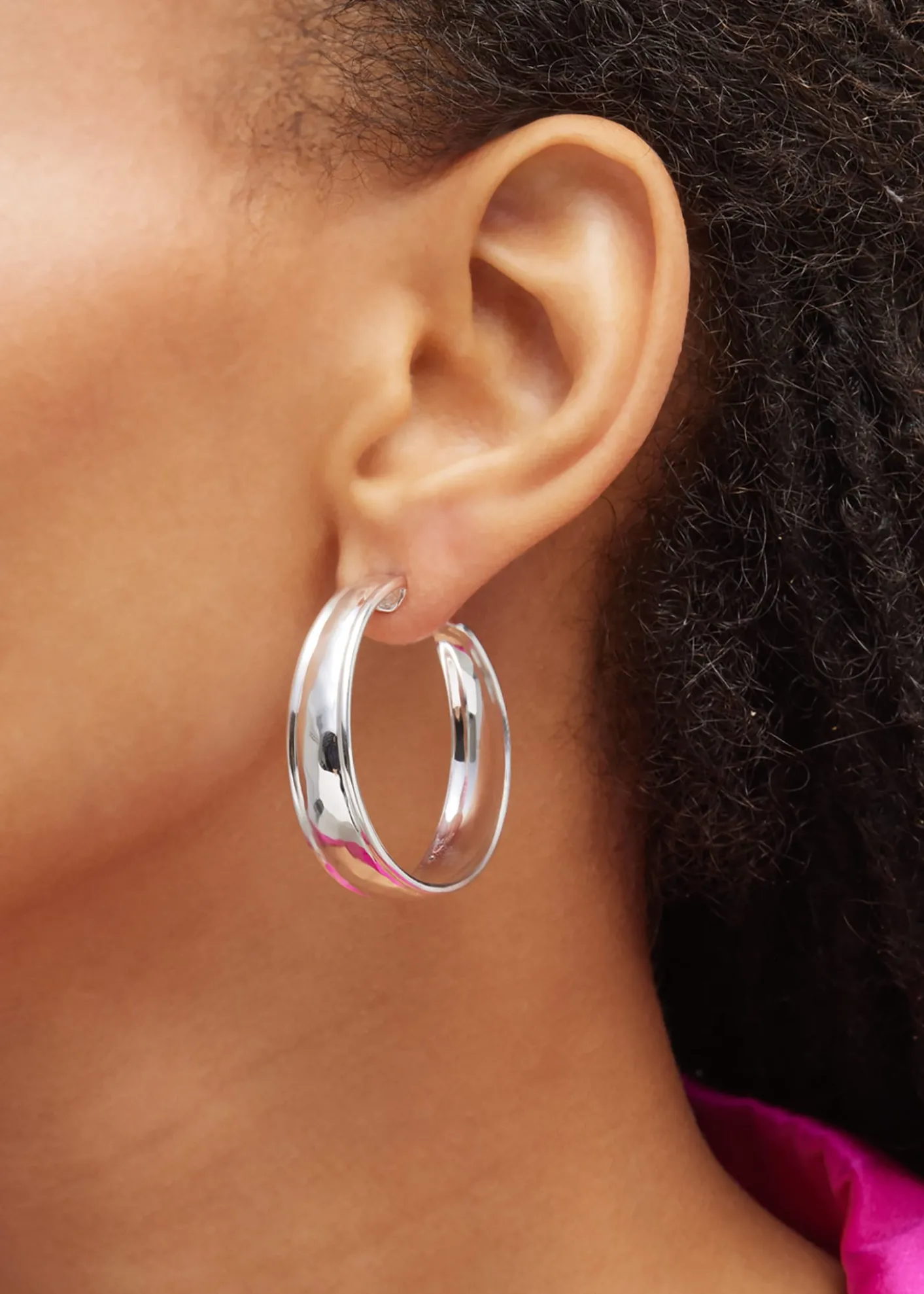 IppolitaGoddess Hoop Earrings in Sterling Silver