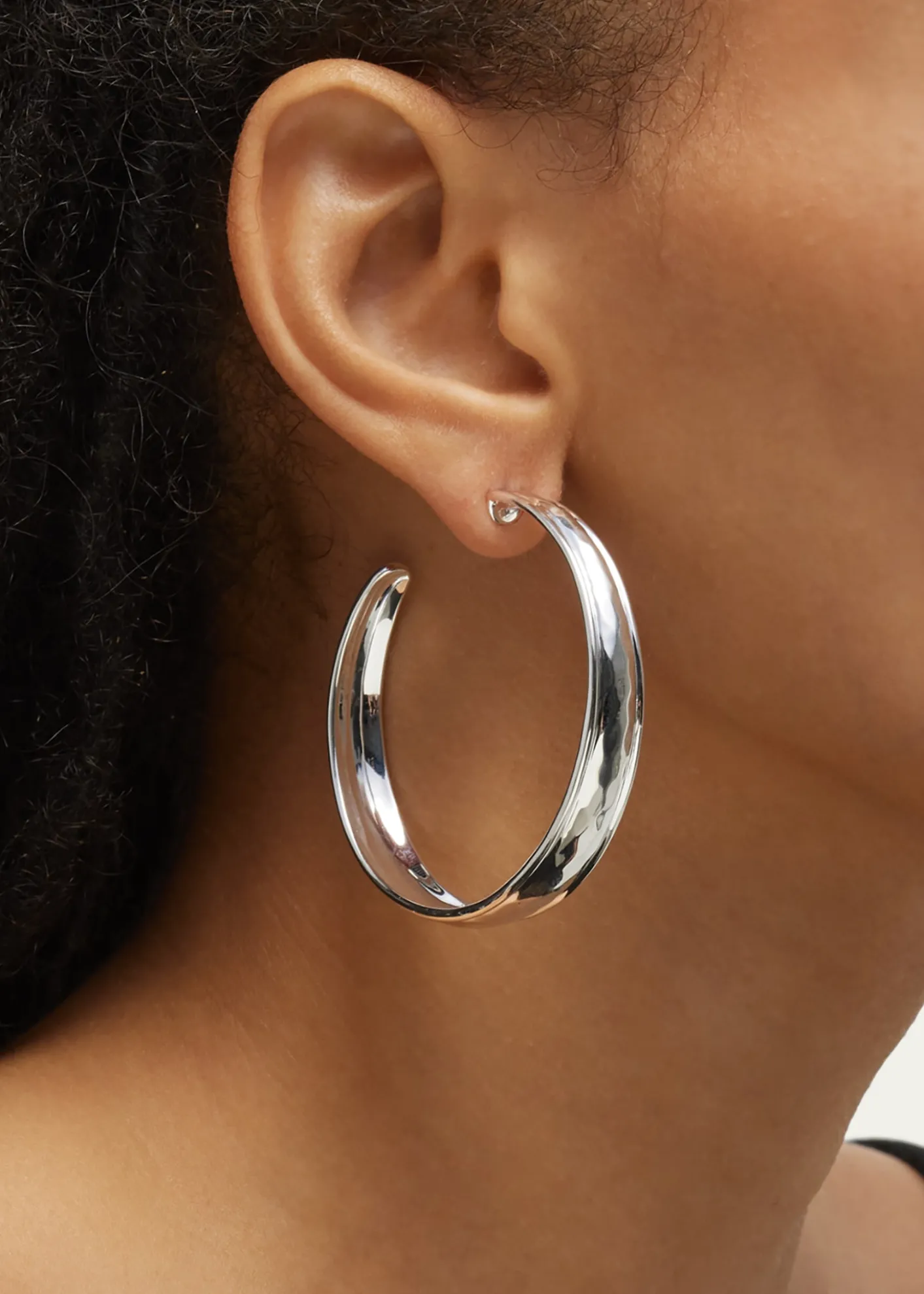 IppolitaGoddess Hoop Earrings in Sterling Silver