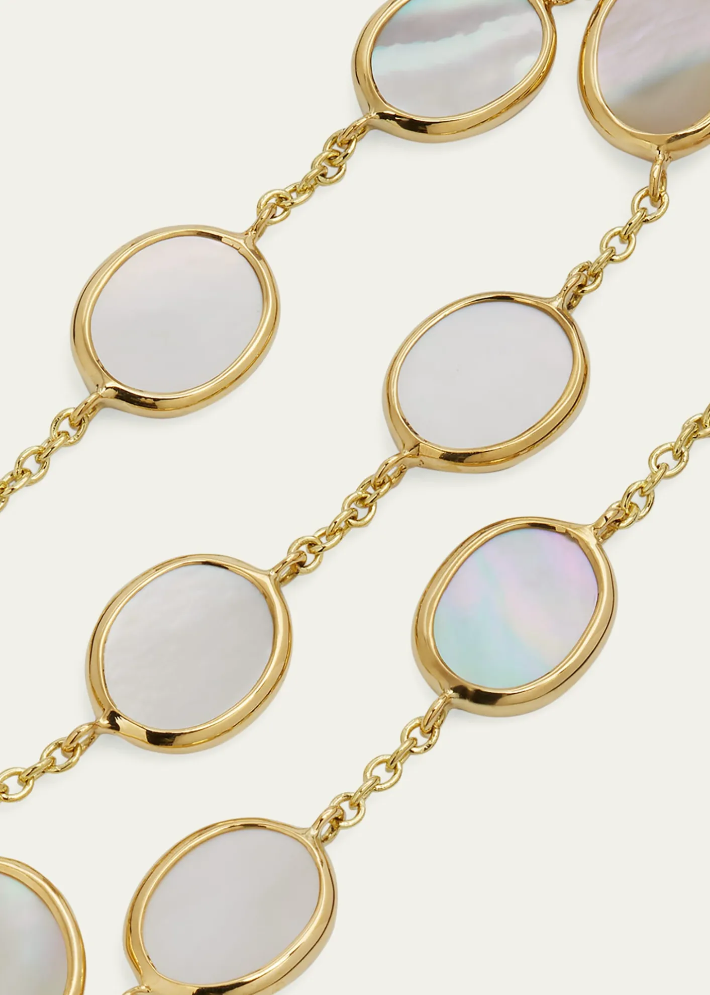 Ippolita18k Polished Rock Candy Confetti Bracelet in Mother of Pearl