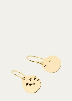 Ippolita18K Classico Crinkle Hammered Teardrop Earrings, S