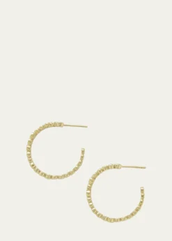 Ippolita18K Stardust Starlet Diamond Hoop Earrings