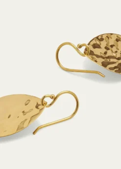 IppolitaLarge Crinkle Teardrop Earrings in 18K Gold