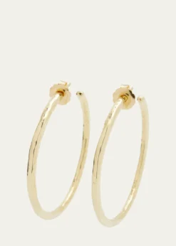 IppolitaLarge Hoop Earrings in 18K Gold