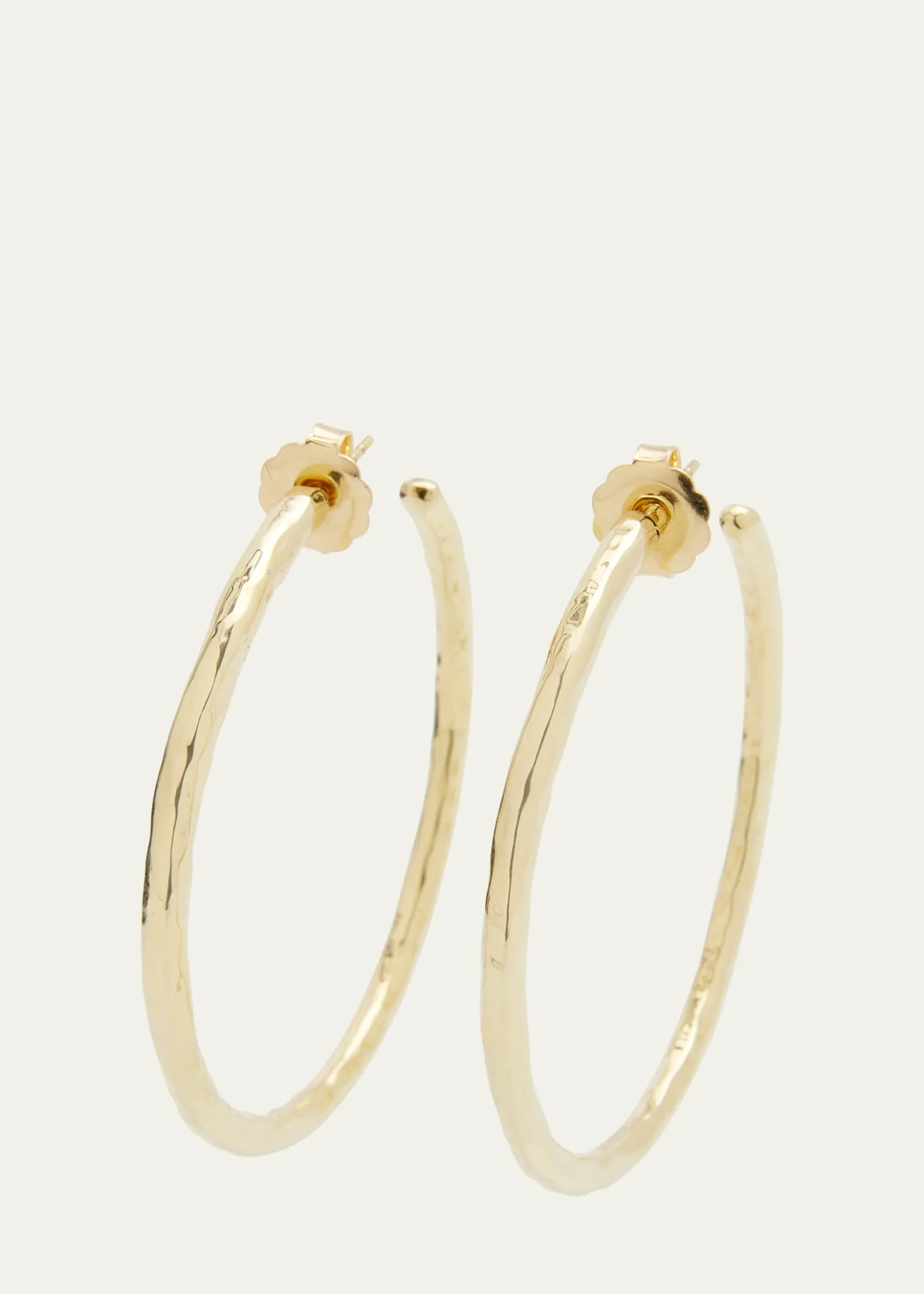 IppolitaLarge Hoop Earrings in 18K Gold