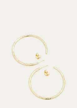 IppolitaLarge Hoop Earrings in 18K Gold