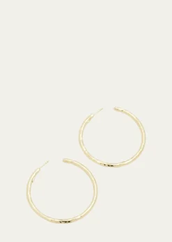 IppolitaLarge Hoop Earrings in 18K Gold