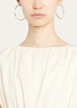 IppolitaLarge Squiggle Hoop Earrings in 18K Gold