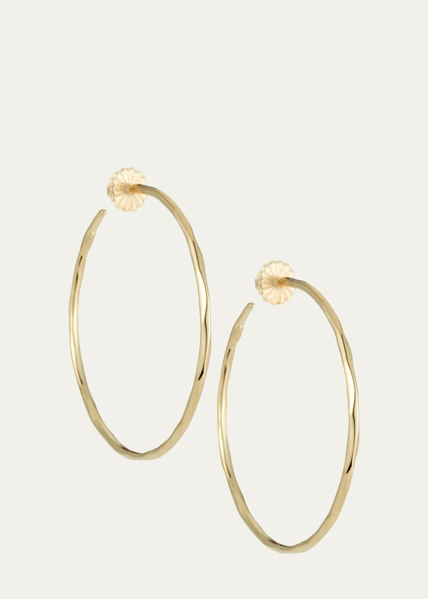 IppolitaLarge Squiggle Hoop Earrings in 18K Gold