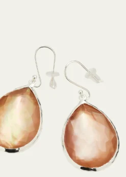 IppolitaLarge Teardrop Earrings in Sterling Silver
