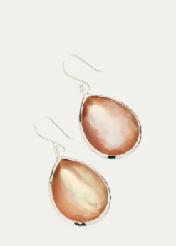 IppolitaLarge Teardrop Earrings in Sterling Silver