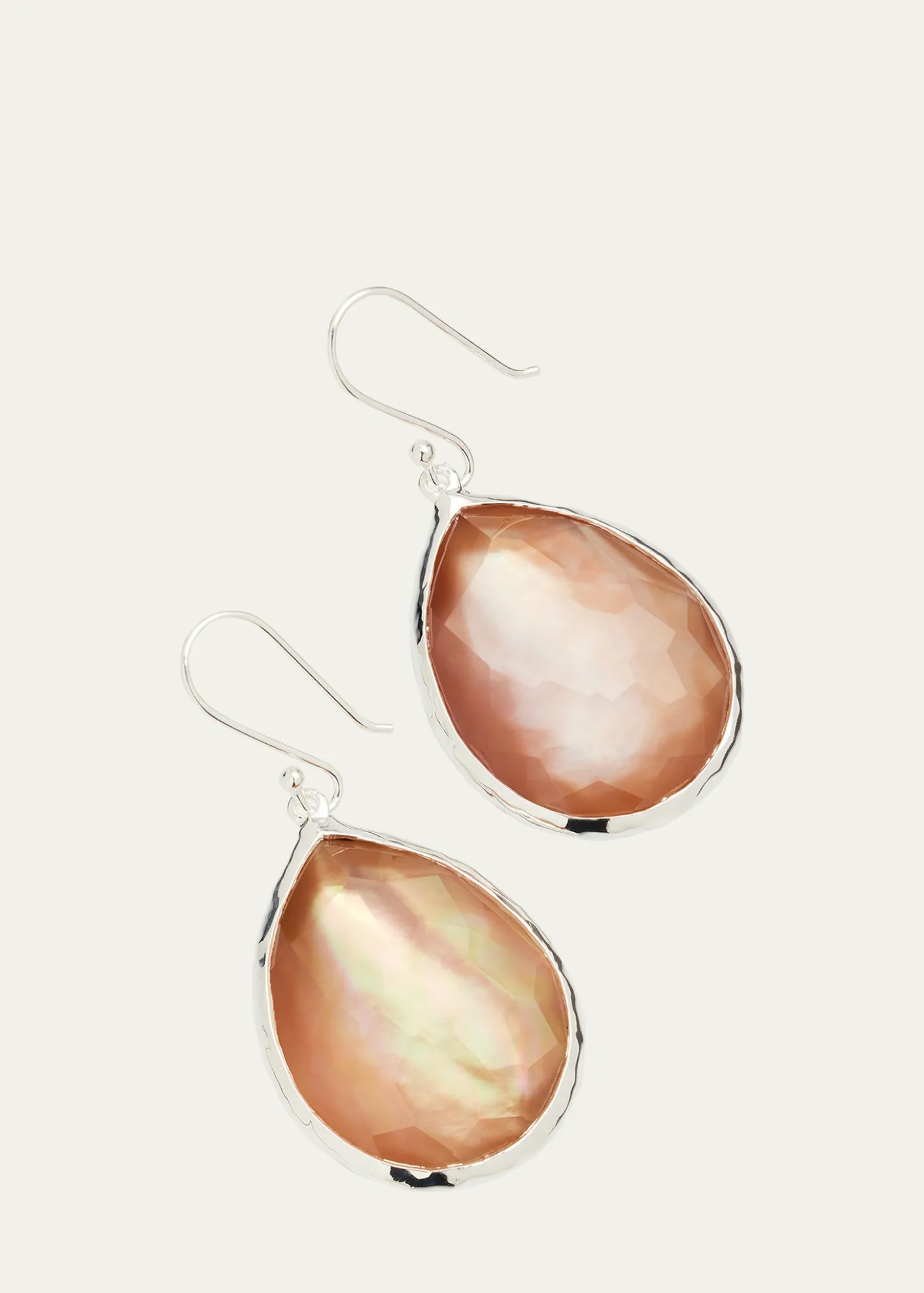 IppolitaLarge Teardrop Earrings in Sterling Silver